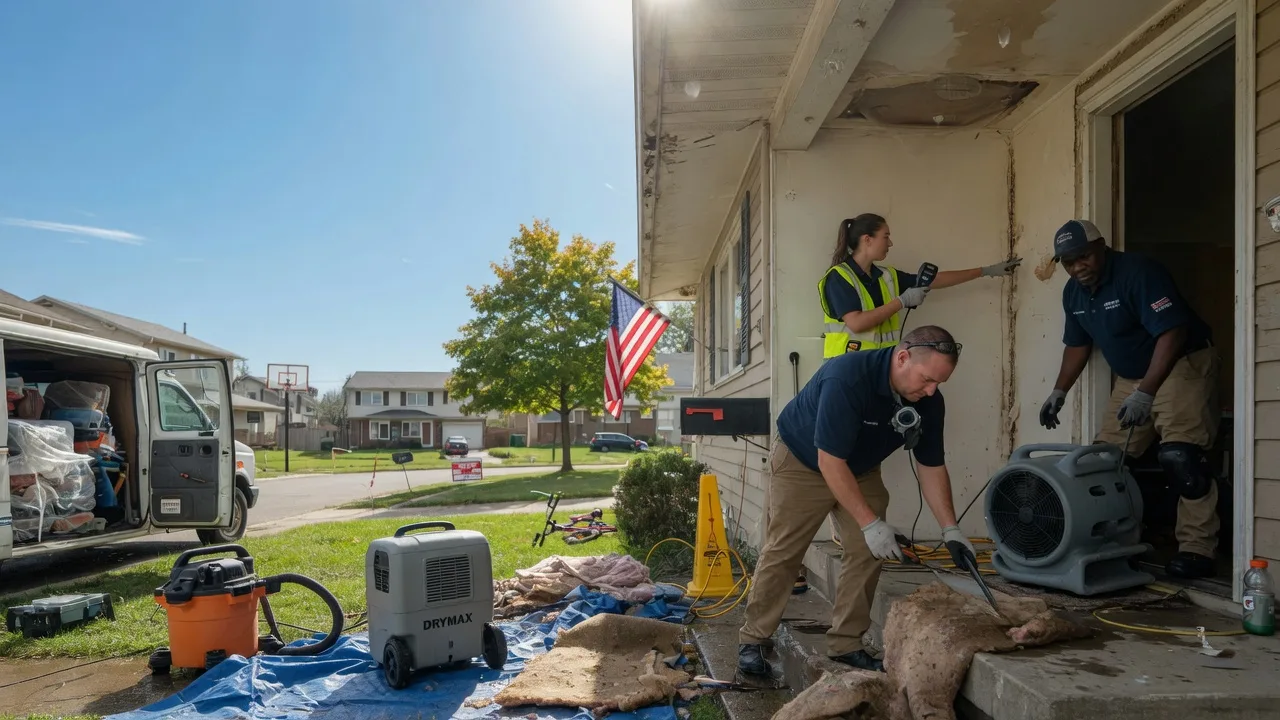 Water Damage Restoration in Brighton, MI near me